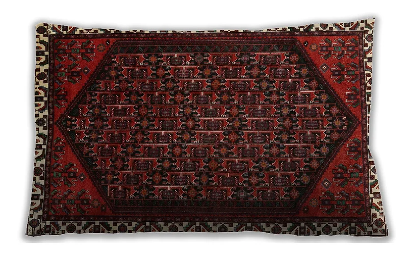 Weekend Savings Spectacle Traditional Classic Indoor Outdoor Rectangular Sepia Brown Lumbar Throw Pillow, 13 inch by 19 inch, lbtr1120