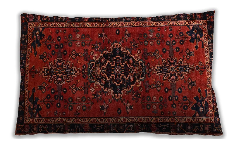 Can't Miss Traditional Classic Indoor Outdoor Rectangular Tomato Red Lumbar Throw Pillow, 13 inch by 19 inch, lbtr1403 Can't Miss Traditional Classic Indoor Outdoor Rectangular Tomato Red Lumbar Throw Pillow, 13 inch by 19 inch, lbtr1403