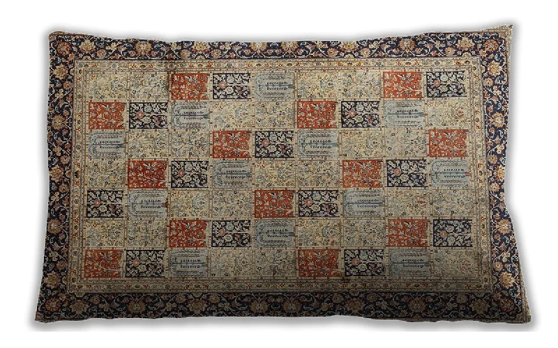 Weekend Discounts to Delight Traditional Classic Indoor Outdoor Rectangular Sepia Brown Lumbar Throw Pillow, 13 inch by 19 inch, lbtr1431