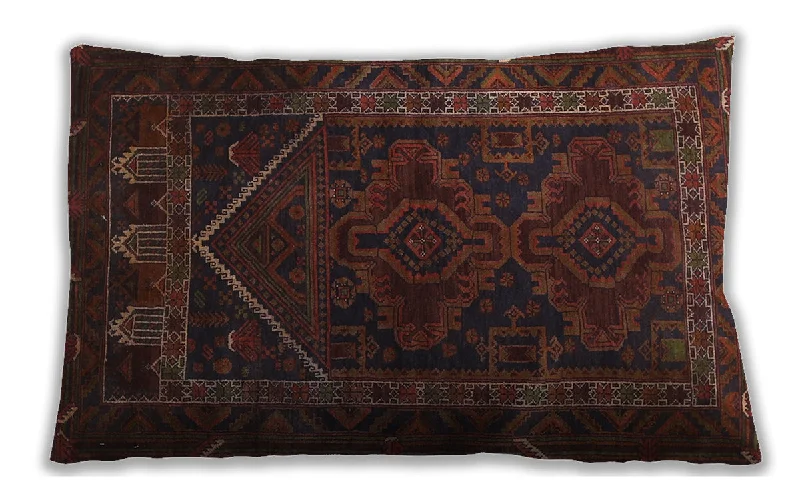Value Deals Traditional Classic Indoor Outdoor Rectangular Vermilion Red Lumbar Throw Pillow, 13 inch by 19 inch, lbtr1768 Value Deals Traditional Classic Indoor Outdoor Rectangular Vermilion Red Lumbar Throw Pillow, 13 inch by 19 inch, lbtr1768