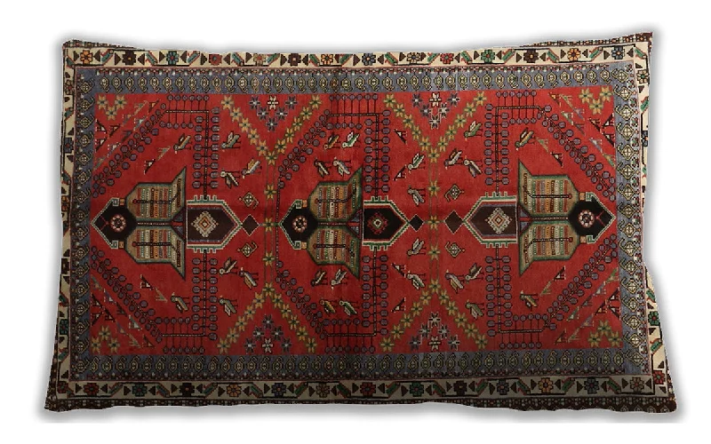 Weekend Deal Traditional Classic Indoor Outdoor Rectangular Tomato Red Lumbar Throw Pillow, 13 inch by 19 inch, lbtr1843 Weekend Deal Traditional Classic Indoor Outdoor Rectangular Tomato Red Lumbar Throw Pillow, 13 inch by 19 inch, lbtr1843