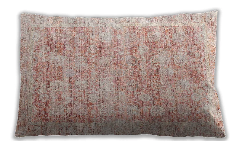 Mega Discount Traditional Classic Indoor Outdoor Rectangular Salmon Pink Lumbar Throw Pillow, 13 inch by 19 inch, lbtr2091 Mega Discount Traditional Classic Indoor Outdoor Rectangular Salmon Pink Lumbar Throw Pillow, 13 inch by 19 inch, lbtr2091