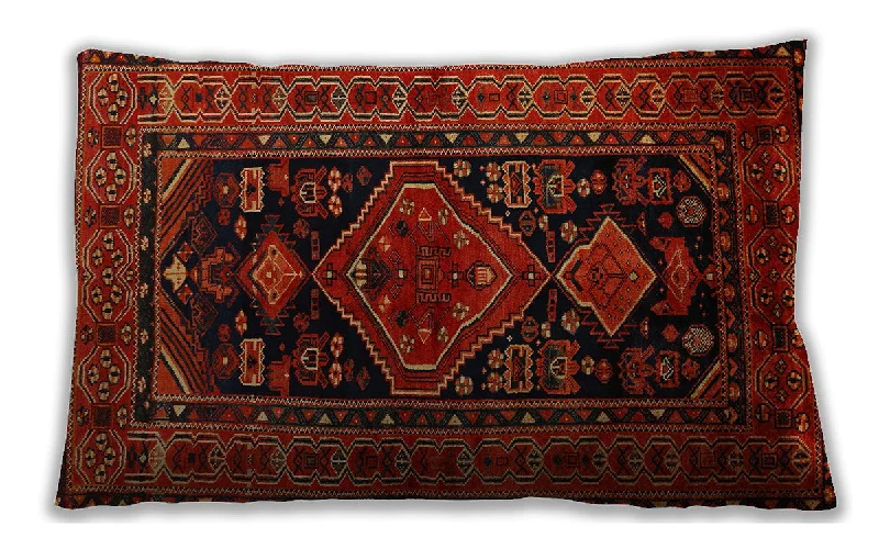 Huge Savings Traditional Classic Indoor Outdoor Rectangular Tomato Red Lumbar Throw Pillow, 13 inch by 19 inch, lbtr220 Huge Savings Traditional Classic Indoor Outdoor Rectangular Tomato Red Lumbar Throw Pillow, 13 inch by 19 inch, lbtr220