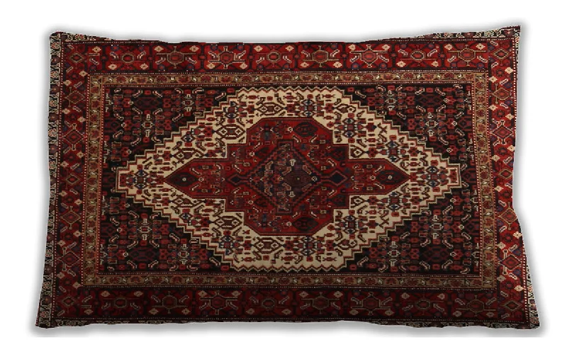 Price Buster Traditional Classic Indoor Outdoor Rectangular Sienna Brown Lumbar Throw Pillow, 13 inch by 19 inch, lbtr2230