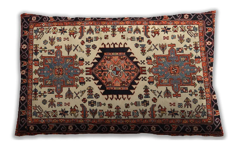 Loyalty Reward Traditional Classic Indoor Outdoor Rectangular Saffron Red Lumbar Throw Pillow, 13 inch by 19 inch, lbtr2312 Loyalty Reward Traditional Classic Indoor Outdoor Rectangular Saffron Red Lumbar Throw Pillow, 13 inch by 19 inch, lbtr2312