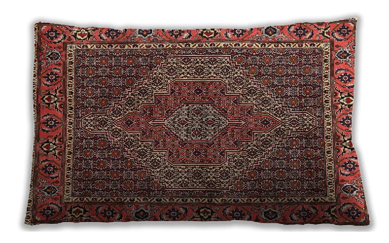Epic Deals Traditional Classic Indoor Outdoor Rectangular Saffron Red Lumbar Throw Pillow, 13 inch by 19 inch, lbtr2433 Epic Deals Traditional Classic Indoor Outdoor Rectangular Saffron Red Lumbar Throw Pillow, 13 inch by 19 inch, lbtr2433