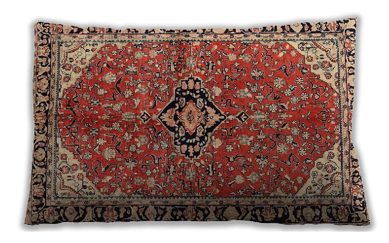 Super Deal Traditional Classic Indoor Outdoor Rectangular Saffron Red Lumbar Throw Pillow, 13 inch by 19 inch, lbtr2529 Super Deal Traditional Classic Indoor Outdoor Rectangular Saffron Red Lumbar Throw Pillow, 13 inch by 19 inch, lbtr2529