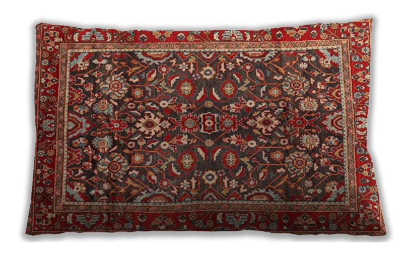 One-Day Only Traditional Classic Indoor Outdoor Rectangular Tomato Red Lumbar Throw Pillow, 13 inch by 19 inch, lbtr2564 One-Day Only Traditional Classic Indoor Outdoor Rectangular Tomato Red Lumbar Throw Pillow, 13 inch by 19 inch, lbtr2564