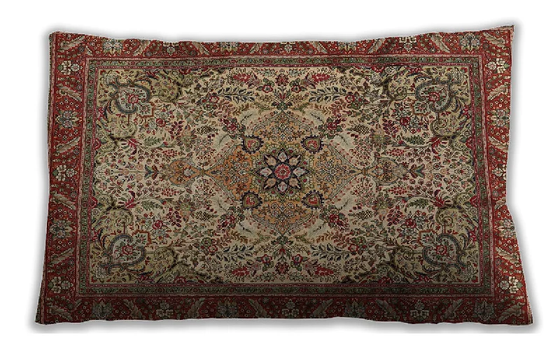Fantastic Savings Traditional Classic Indoor Outdoor Rectangular Saffron Red Lumbar Throw Pillow, 13 inch by 19 inch, lbtr2613 Fantastic Savings Traditional Classic Indoor Outdoor Rectangular Saffron Red Lumbar Throw Pillow, 13 inch by 19 inch, lbtr2613