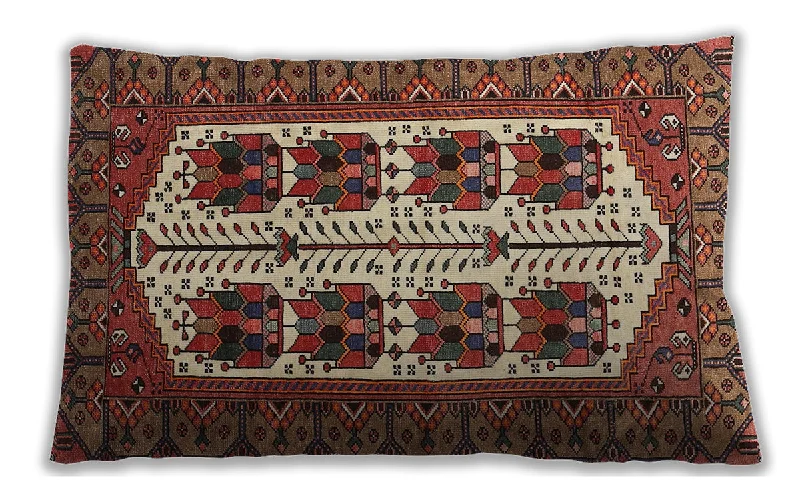 Shop Now Traditional Classic Indoor Outdoor Rectangular Saffron Red Lumbar Throw Pillow, 13 inch by 19 inch, lbtr273 Shop Now Traditional Classic Indoor Outdoor Rectangular Saffron Red Lumbar Throw Pillow, 13 inch by 19 inch, lbtr273