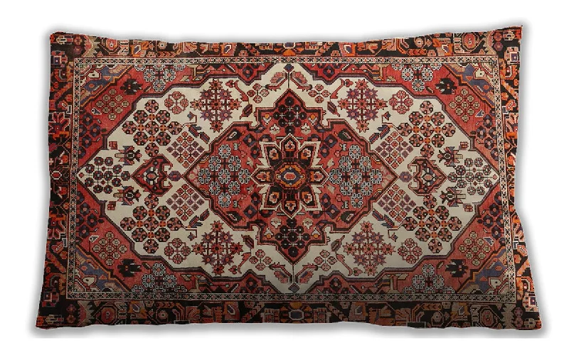 While Supplies Last Traditional Classic Indoor Outdoor Rectangular Saffron Red Lumbar Throw Pillow, 13 inch by 19 inch, lbtr2818 While Supplies Last Traditional Classic Indoor Outdoor Rectangular Saffron Red Lumbar Throw Pillow, 13 inch by 19 inch, lbtr2818