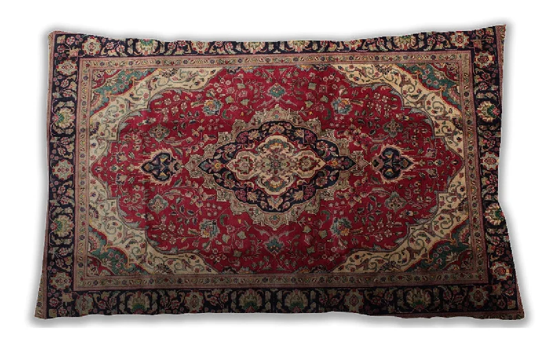 Crazy Deal Traditional Classic Indoor Outdoor Rectangular Saffron Red Lumbar Throw Pillow, 13 inch by 19 inch, lbtr287 Crazy Deal Traditional Classic Indoor Outdoor Rectangular Saffron Red Lumbar Throw Pillow, 13 inch by 19 inch, lbtr287