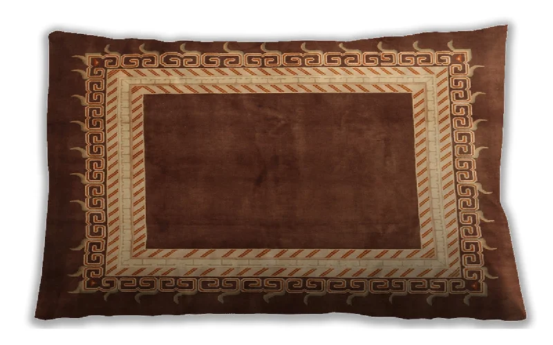 Hurry In Traditional Classic Indoor Outdoor Rectangular Saffron Red Lumbar Throw Pillow, 13 inch by 19 inch, lbtr293 Hurry In Traditional Classic Indoor Outdoor Rectangular Saffron Red Lumbar Throw Pillow, 13 inch by 19 inch, lbtr293