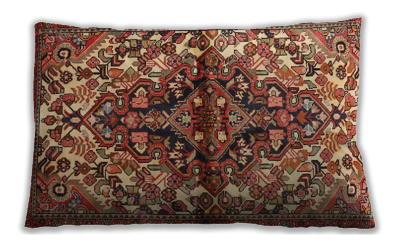 Today's Deal Traditional Classic Indoor Outdoor Rectangular Saffron Red Lumbar Throw Pillow, 13 inch by 19 inch, lbtr3122 Today's Deal Traditional Classic Indoor Outdoor Rectangular Saffron Red Lumbar Throw Pillow, 13 inch by 19 inch, lbtr3122