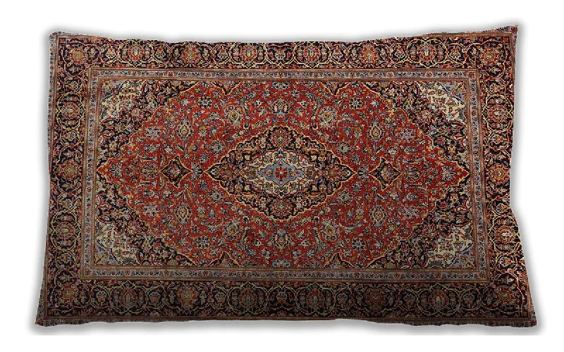 Weekend Wonders Await! Traditional Classic Indoor Outdoor Rectangular Saffron Red Lumbar Throw Pillow, 13 inch by 19 inch, lbtr3159 Weekend Wonders Await! Traditional Classic Indoor Outdoor Rectangular Saffron Red Lumbar Throw Pillow, 13 inch by 19 inch, lbtr3159