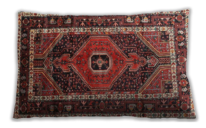 Weekend Bargains Galore Traditional Classic Indoor Outdoor Rectangular Saffron Red Lumbar Throw Pillow, 13 inch by 19 inch, lbtr318 Weekend Bargains Galore Traditional Classic Indoor Outdoor Rectangular Saffron Red Lumbar Throw Pillow, 13 inch by 19 inch, lbtr318