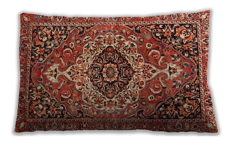 Weekend Bargains Galore Traditional Classic Indoor Outdoor Rectangular Tomato Red Lumbar Throw Pillow, 13 inch by 19 inch, lbtr3352 Weekend Bargains Galore Traditional Classic Indoor Outdoor Rectangular Tomato Red Lumbar Throw Pillow, 13 inch by 19 inch, lbtr3352