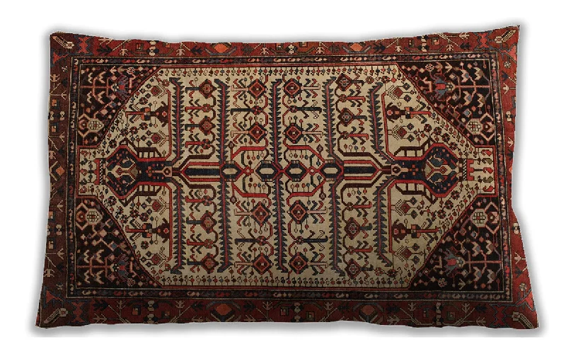 Weekend Specials to Enjoy Traditional Classic Indoor Outdoor Rectangular Saffron Red Lumbar Throw Pillow, 13 inch by 19 inch, lbtr35 Weekend Specials to Enjoy Traditional Classic Indoor Outdoor Rectangular Saffron Red Lumbar Throw Pillow, 13 inch by 19 inch, lbtr35