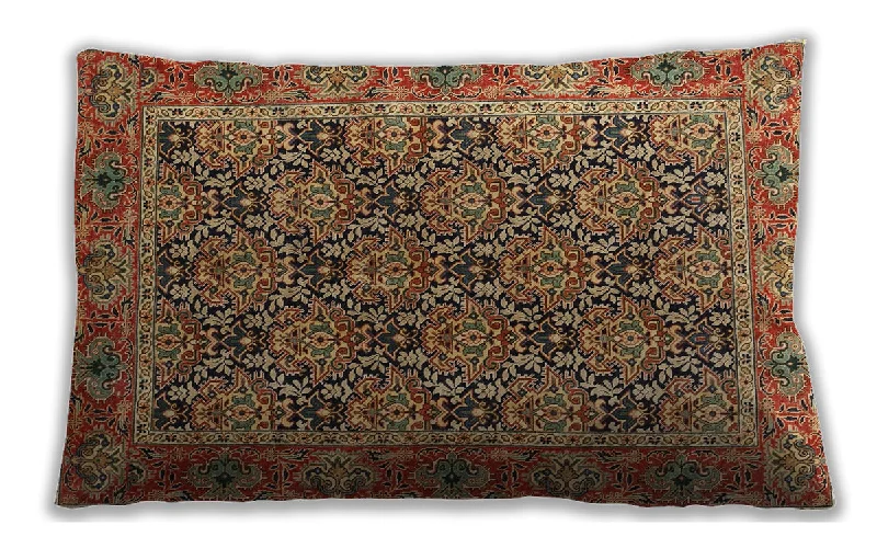Weekend Deals That Please Traditional Classic Indoor Outdoor Rectangular Saffron Red Lumbar Throw Pillow, 13 inch by 19 inch, lbtr3790 Weekend Deals That Please Traditional Classic Indoor Outdoor Rectangular Saffron Red Lumbar Throw Pillow, 13 inch by 19 inch, lbtr3790