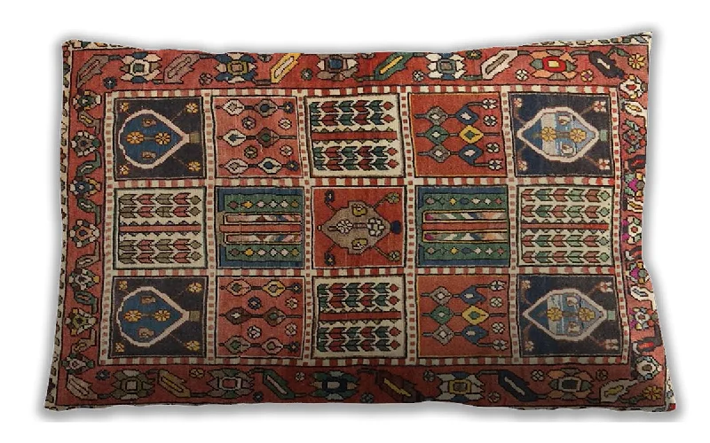 Can't Miss Traditional Classic Indoor Outdoor Rectangular Saffron Red Lumbar Throw Pillow, 13 inch by 19 inch, lbtr4177