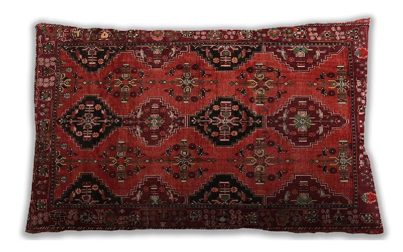 Weekend Bargains to Enjoy Traditional Classic Indoor Outdoor Rectangular Tomato Red Lumbar Throw Pillow, 13 inch by 19 inch, lbtr4195 Weekend Bargains to Enjoy Traditional Classic Indoor Outdoor Rectangular Tomato Red Lumbar Throw Pillow, 13 inch by 19 inch, lbtr4195