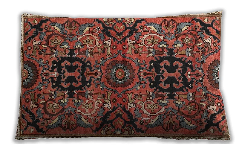 Final Markdown Traditional Classic Indoor Outdoor Rectangular Saffron Red Lumbar Throw Pillow, 13 inch by 19 inch, lbtr4239 Final Markdown Traditional Classic Indoor Outdoor Rectangular Saffron Red Lumbar Throw Pillow, 13 inch by 19 inch, lbtr4239