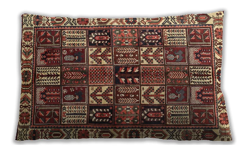 Major Savings Traditional Classic Indoor Outdoor Rectangular Saffron Red Lumbar Throw Pillow, 13 inch by 19 inch, lbtr426 Major Savings Traditional Classic Indoor Outdoor Rectangular Saffron Red Lumbar Throw Pillow, 13 inch by 19 inch, lbtr426