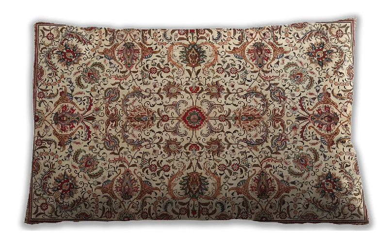 Great Bargains Traditional Classic Indoor Outdoor Rectangular Sienna Brown Lumbar Throw Pillow, 13 inch by 19 inch, lbtr4295