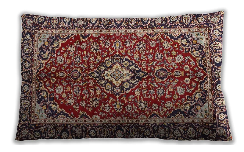 Price Rollback Traditional Classic Indoor Outdoor Rectangular Saffron Red Lumbar Throw Pillow, 13 inch by 19 inch, lbtr4331 Price Rollback Traditional Classic Indoor Outdoor Rectangular Saffron Red Lumbar Throw Pillow, 13 inch by 19 inch, lbtr4331