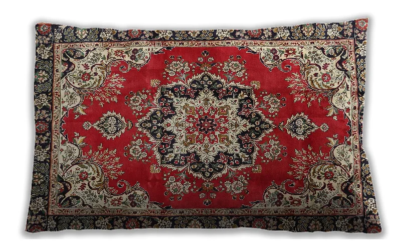 Super Deal Traditional Classic Indoor Outdoor Rectangular Saffron Red Lumbar Throw Pillow, 13 inch by 19 inch, lbtr4354 Super Deal Traditional Classic Indoor Outdoor Rectangular Saffron Red Lumbar Throw Pillow, 13 inch by 19 inch, lbtr4354