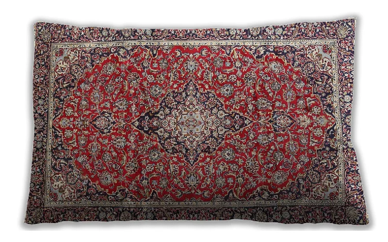 Unmissable Offer Traditional Classic Indoor Outdoor Rectangular Saffron Red Lumbar Throw Pillow, 13 inch by 19 inch, lbtr4358 Unmissable Offer Traditional Classic Indoor Outdoor Rectangular Saffron Red Lumbar Throw Pillow, 13 inch by 19 inch, lbtr4358