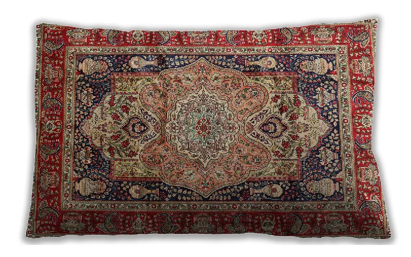 Hot Deal Traditional Classic Indoor Outdoor Rectangular Saffron Red Lumbar Throw Pillow, 13 inch by 19 inch, lbtr440 Hot Deal Traditional Classic Indoor Outdoor Rectangular Saffron Red Lumbar Throw Pillow, 13 inch by 19 inch, lbtr440