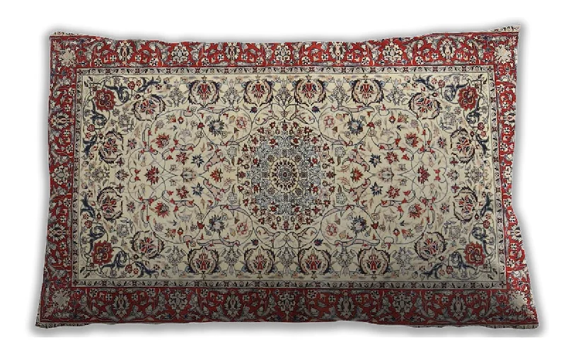 Can't Resist Traditional Classic Indoor Outdoor Rectangular Sienna Brown Lumbar Throw Pillow, 13 inch by 19 inch, lbtr4607