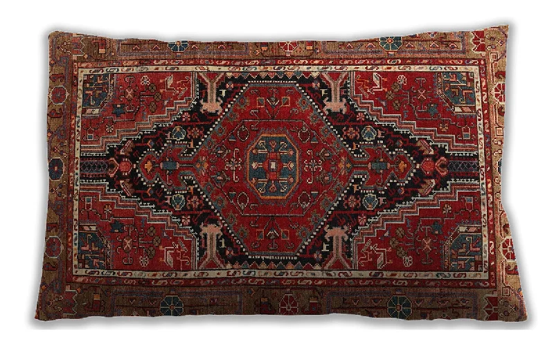Weekend Deals That Sizzle Traditional Classic Indoor Outdoor Rectangular Tomato Red Lumbar Throw Pillow, 13 inch by 19 inch, lbtr524 Weekend Deals That Sizzle Traditional Classic Indoor Outdoor Rectangular Tomato Red Lumbar Throw Pillow, 13 inch by 19 inch, lbtr524