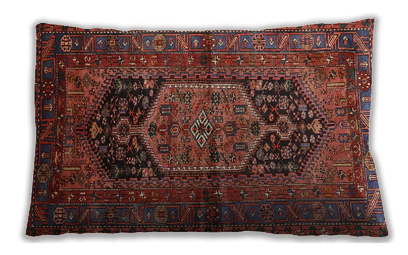 Early Access Traditional Classic Indoor Outdoor Rectangular Saffron Red Lumbar Throw Pillow, 13 inch by 19 inch, lbtr553 Early Access Traditional Classic Indoor Outdoor Rectangular Saffron Red Lumbar Throw Pillow, 13 inch by 19 inch, lbtr553