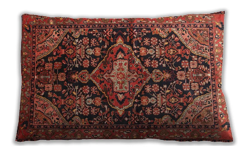 Super Sale Traditional Classic Indoor Outdoor Rectangular Saffron Red Lumbar Throw Pillow, 13 inch by 19 inch, lbtr613 Super Sale Traditional Classic Indoor Outdoor Rectangular Saffron Red Lumbar Throw Pillow, 13 inch by 19 inch, lbtr613