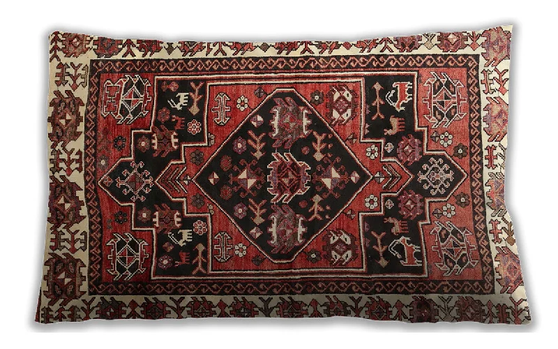 Exclusive Offers Traditional Classic Indoor Outdoor Rectangular Saffron Red Lumbar Throw Pillow, 13 inch by 19 inch, lbtr747 Exclusive Offers Traditional Classic Indoor Outdoor Rectangular Saffron Red Lumbar Throw Pillow, 13 inch by 19 inch, lbtr747