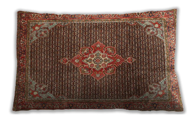 Huge Savings Traditional Classic Indoor Outdoor Rectangular Saffron Red Lumbar Throw Pillow, 13 inch by 19 inch, lbtr787 Huge Savings Traditional Classic Indoor Outdoor Rectangular Saffron Red Lumbar Throw Pillow, 13 inch by 19 inch, lbtr787