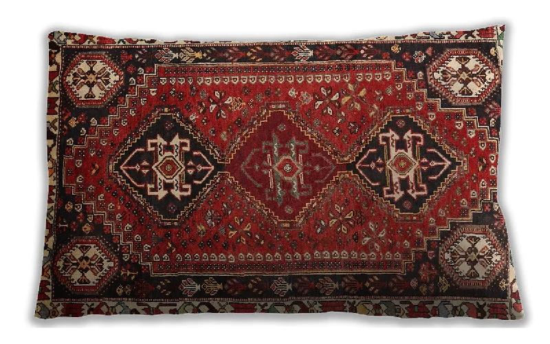 Extra Savings Traditional Classic Indoor Outdoor Rectangular Tomato Red Lumbar Throw Pillow, 13 inch by 19 inch, lbtr908 Extra Savings Traditional Classic Indoor Outdoor Rectangular Tomato Red Lumbar Throw Pillow, 13 inch by 19 inch, lbtr908