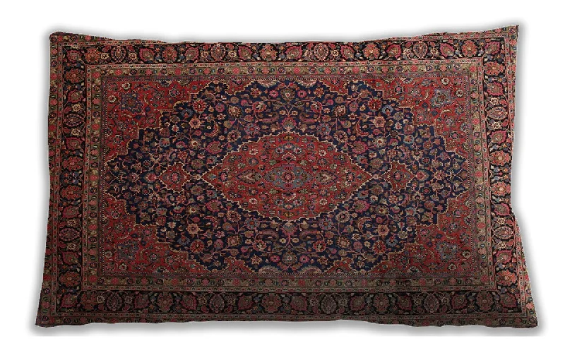Huge Savings Traditional Classic Indoor Outdoor Rectangular Saffron Red Lumbar Throw Pillow, 13 inch by 19 inch, lbtr99 Huge Savings Traditional Classic Indoor Outdoor Rectangular Saffron Red Lumbar Throw Pillow, 13 inch by 19 inch, lbtr99