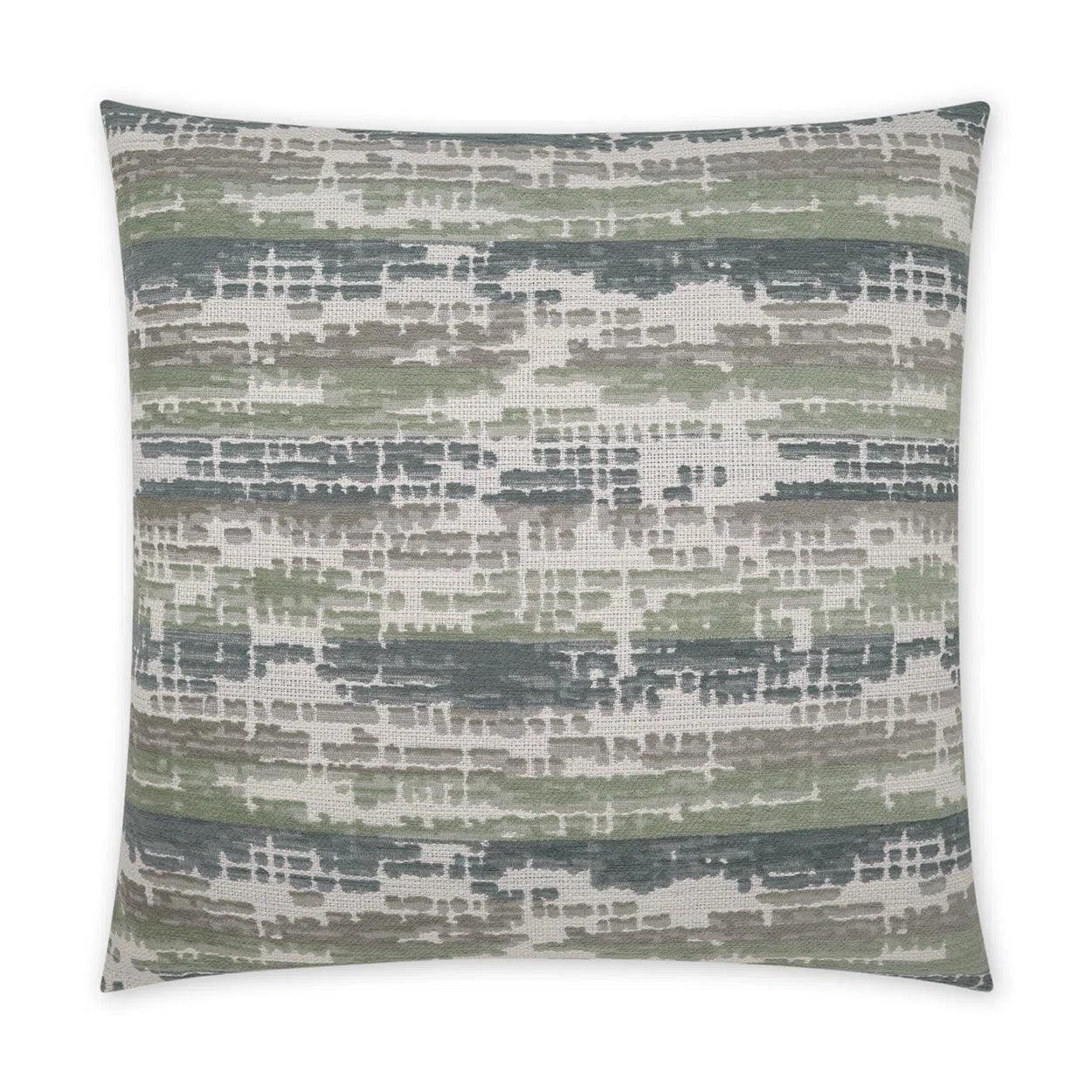 Crazy Savings Maldon Mist Abstract Modern Mist Large Throw Pillow With Insert