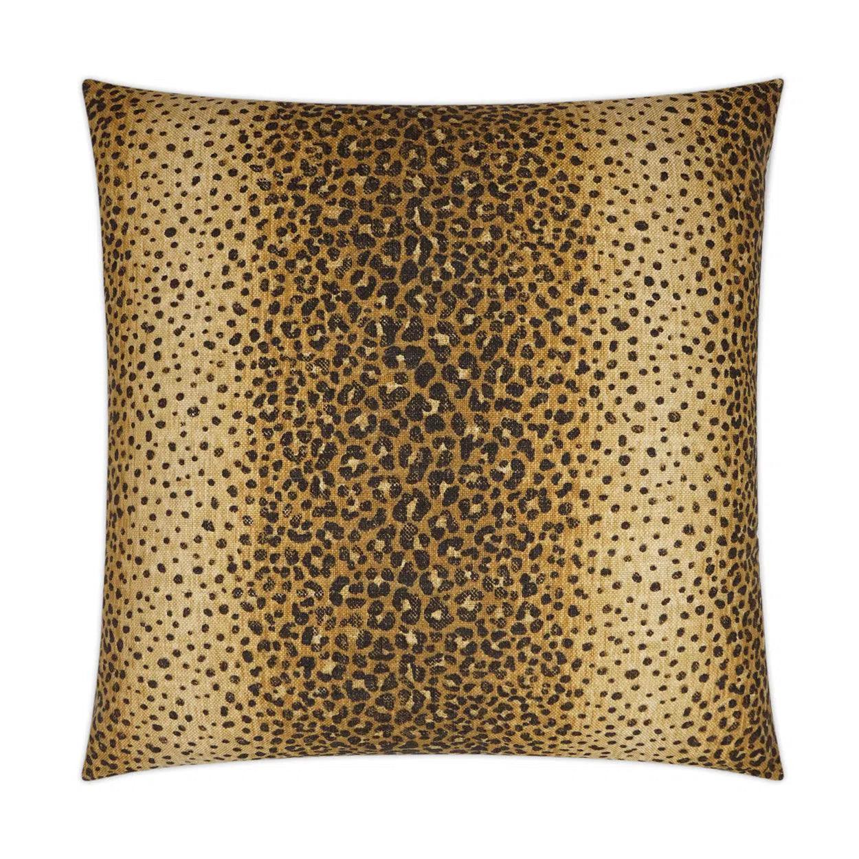 Price Reduction Nala Saffron Animal Tan Taupe Large Throw Pillow With Insert