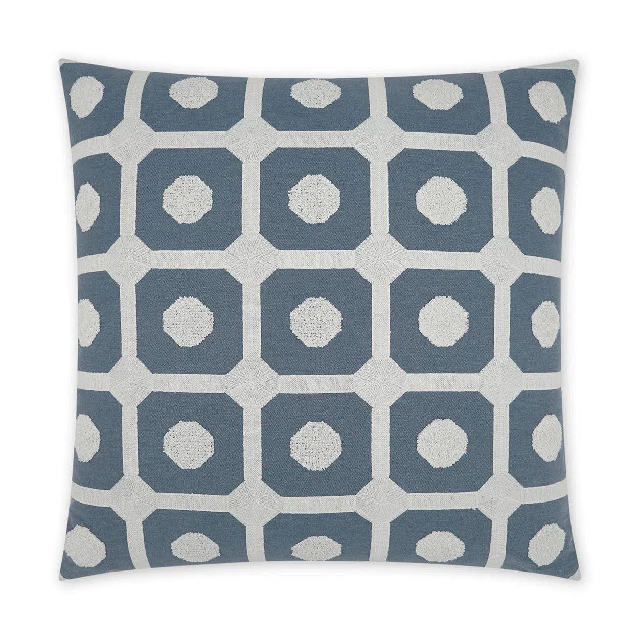 Weekend Savings Sensation Needle Thread Traditional Slate Blue Large Throw Pillow With Insert Weekend Savings Sensation Needle Thread Traditional Slate Blue Large Throw Pillow With Insert