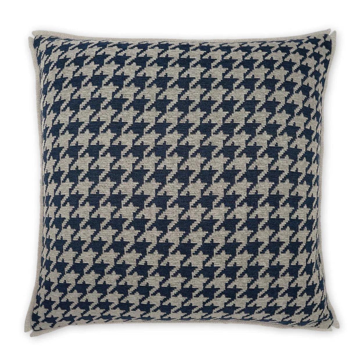 Don't Delay Pemberton Navy Traditional Navy Large Throw Pillow With Insert