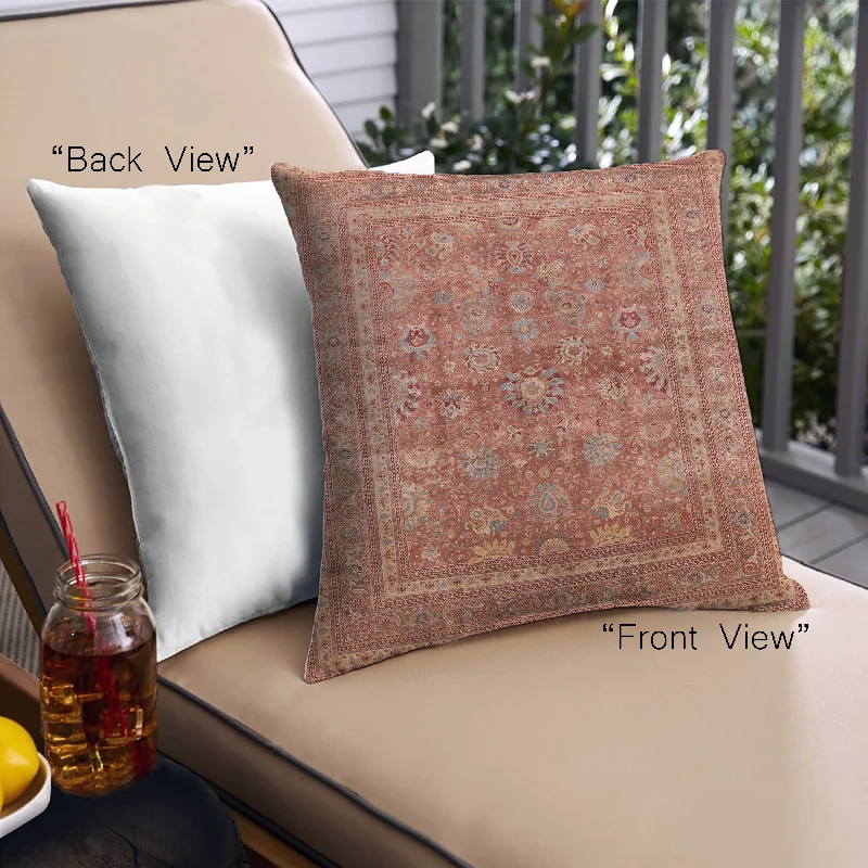 Exclusive Online Offer Mid-Century Modern Urban Indoor Outdoor Square Sunrise Orange Throw Pillow, 18 inch by 18 inch, pwurb1002 Exclusive Online Offer Mid-Century Modern Urban Indoor Outdoor Square Sunrise Orange Throw Pillow, 18 inch by 18 inch, pwurb1002
