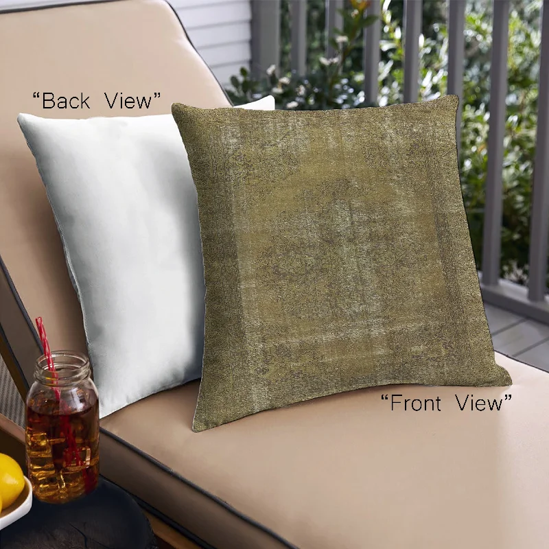 Weekend Shopping Made Better Mid-Century Modern Urban Indoor Outdoor Square Sepia Brown Throw Pillow, 18 inch by 18 inch, pwurb1028 Weekend Shopping Made Better Mid-Century Modern Urban Indoor Outdoor Square Sepia Brown Throw Pillow, 18 inch by 18 inch, pwurb1028