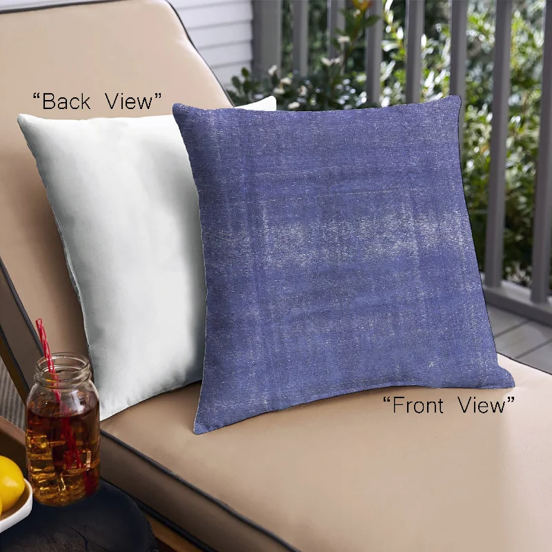 Year-End Sale Mid-Century Modern Urban Indoor Outdoor Square Sapphire Blue Throw Pillow, 18 inch by 18 inch, pwurb1040 Year-End Sale Mid-Century Modern Urban Indoor Outdoor Square Sapphire Blue Throw Pillow, 18 inch by 18 inch, pwurb1040