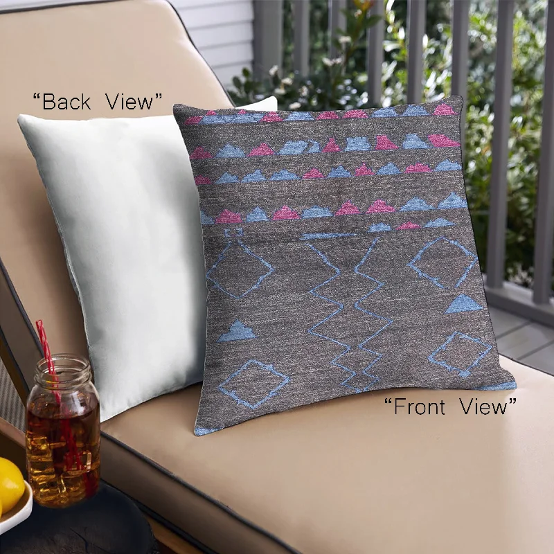 Weekend Bargains Galore Mid-Century Modern Urban Indoor Outdoor Square Plum Purple Throw Pillow, 18 inch by 18 inch, pwurb1183 Weekend Bargains Galore Mid-Century Modern Urban Indoor Outdoor Square Plum Purple Throw Pillow, 18 inch by 18 inch, pwurb1183