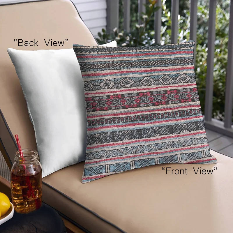 Special Discount Mid-Century Modern Urban Indoor Outdoor Square Vermilion Red Throw Pillow, 18 inch by 18 inch, pwurb1186 Special Discount Mid-Century Modern Urban Indoor Outdoor Square Vermilion Red Throw Pillow, 18 inch by 18 inch, pwurb1186