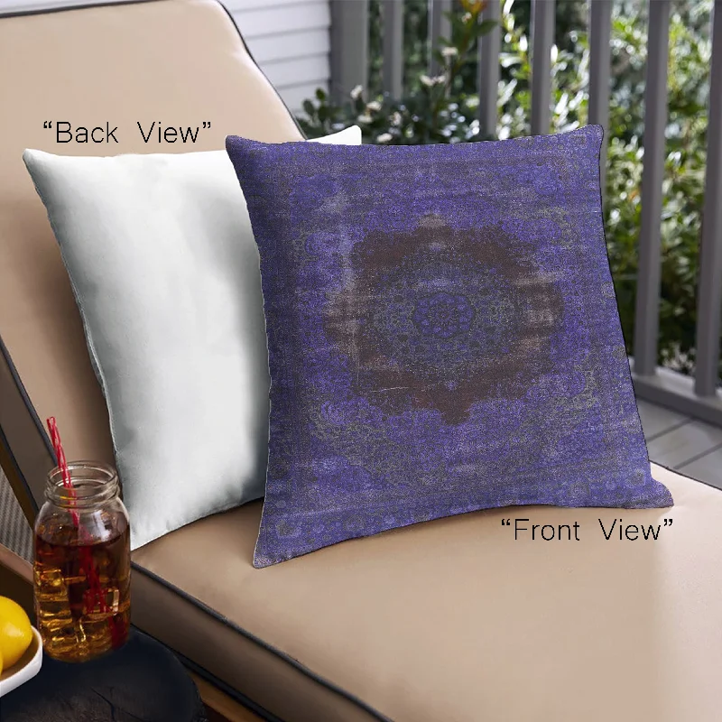 Lowest Price Mid-Century Modern Urban Indoor Outdoor Square Purple Throw Pillow, 18 inch by 18 inch, pwurb1207 Lowest Price Mid-Century Modern Urban Indoor Outdoor Square Purple Throw Pillow, 18 inch by 18 inch, pwurb1207
